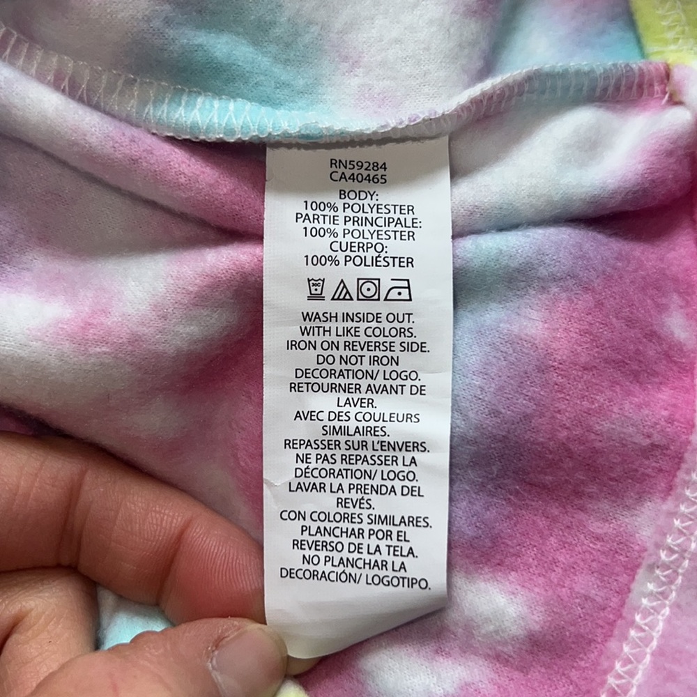 Tie die soft hoodie - Picture 4 of 4